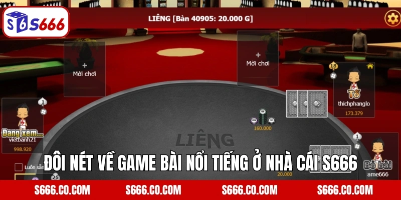 Liêng - Bộ Môn Bài Săn Thưởng Khủng Tại Nhà Cái S666 2 Đôi nét về game bài nổi tiếng ở nhà cái S666
