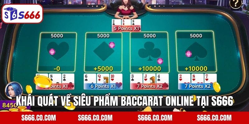 Baccarat - Tham Gia Game Bài Đổi Thưởng Gay Cấn Tại S666 2 Khái quát về siêu phẩm Baccarat online tại S666