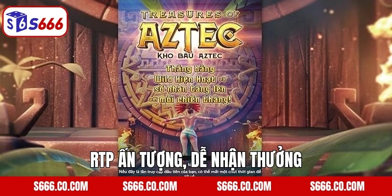 Aztec King - Slot Game Chinh Phục Kho Báu Rừng Rậm Tại S666 5 RTP ấn tượng, dễ nhận thưởng