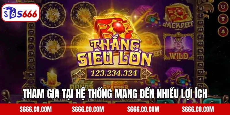 Super Ace - Tựa Game Nổ Hũ Đổi Thưởng Hot Nhất Tại S666 3 Tham gia tại hệ thống mang đến nhiều lợi ích