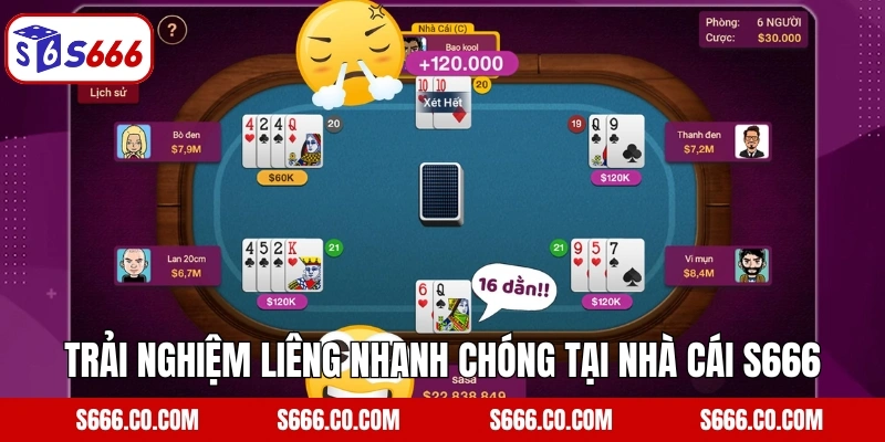 Liêng - Bộ Môn Bài Săn Thưởng Khủng Tại Nhà Cái S666 5 Trải nghiệm Liêng nhanh chóng tại nhà cái S666