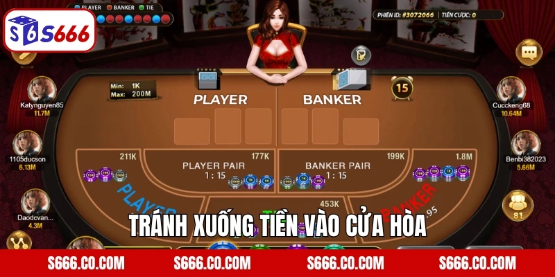 Baccarat - Tham Gia Game Bài Đổi Thưởng Gay Cấn Tại S666 4 Tránh xuống tiền vào cửa hòa