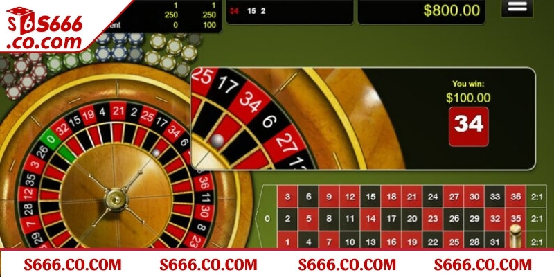 Những hình thức đặt cược phổ biến trong Roulette